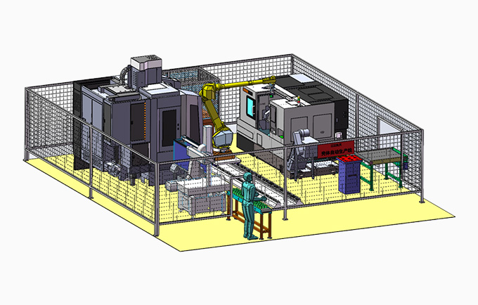 CNC Machining Center Automation